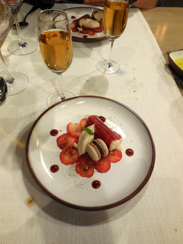 Dinners - Strawberries and chocolate